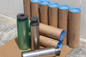 Plungers in Cardboard With Metallic Tubes